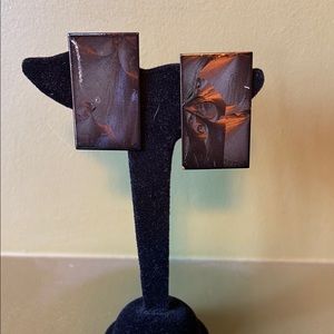 Vintage Rectangular Earrings